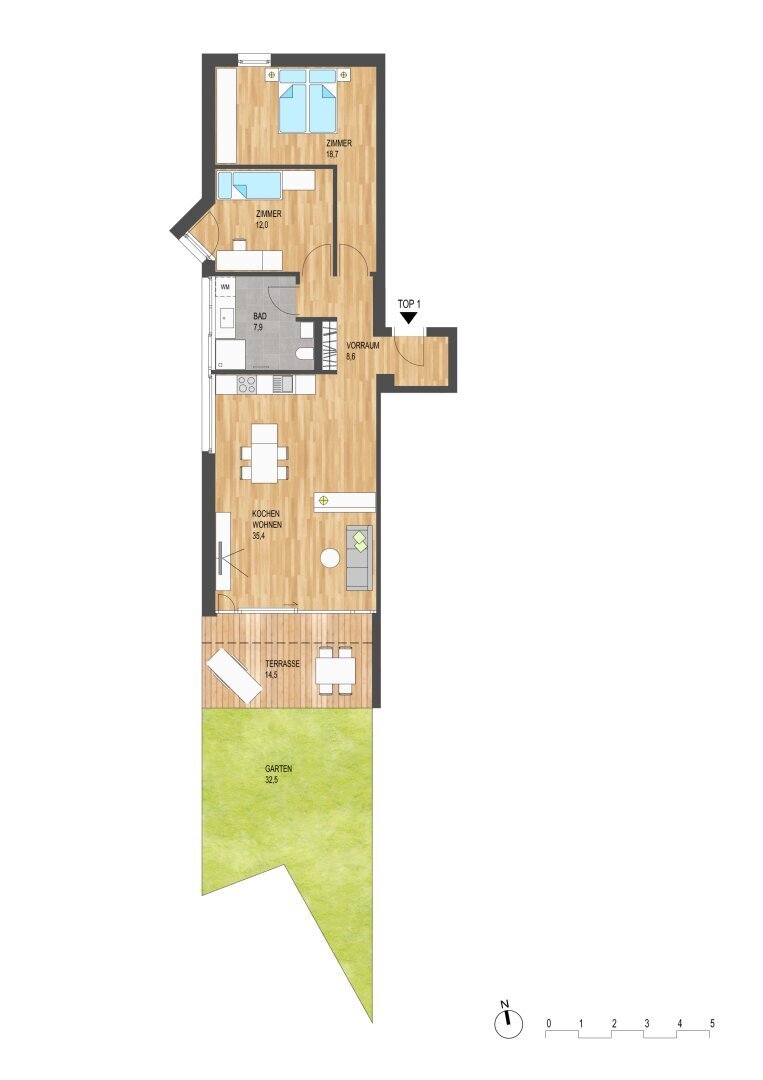 Apartment in Kramsach, Tyrol, Austria 4 - 18567970