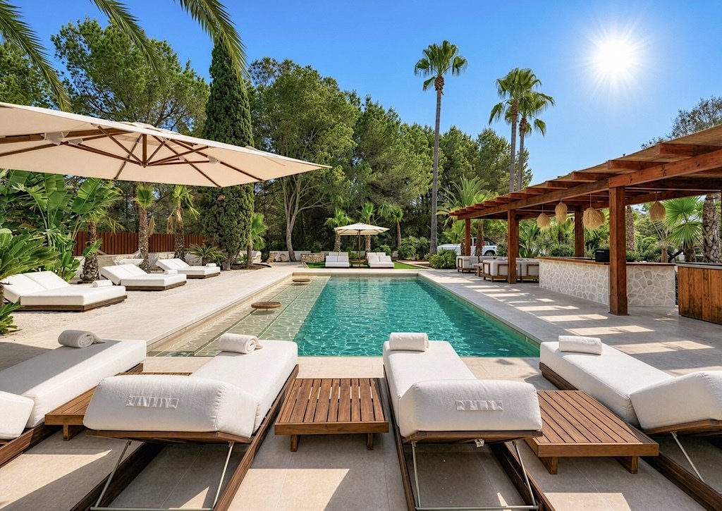 Villa in Cala Llonga, Ibiza, Santa Eularia des Riu, Balearic Islands 1 - 18573209
