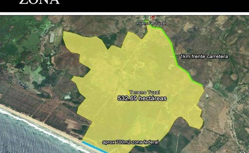 Land in Puente del Tuzal, Guerrero, Mexico 1