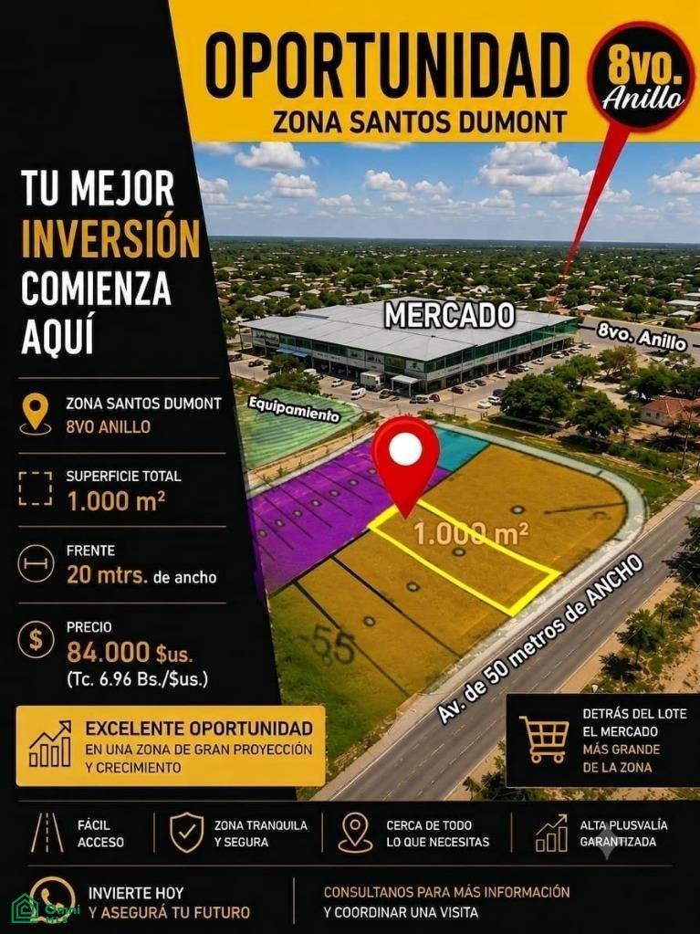 Land in Santa Cruz de la Sierra, Santa Cruz Department, Bolivia 1 - 18527554