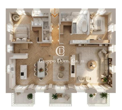 Penthouse à Centre, Forte dei Marmi, Toscane 2 - 18576754