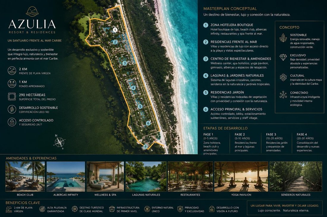 Land in Isla Blanca, Quintana Roo, Mexico 3 - 18575656