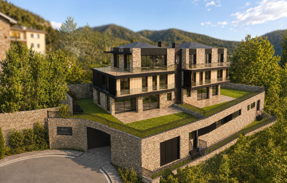 Penthouse in Escàs, La Massana, Andorra 1 - 18473660