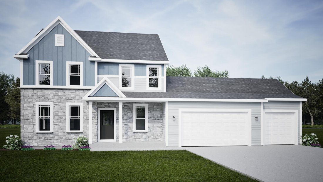 House in Menomonee Falls, Wisconsin, United States 1 - 18576344