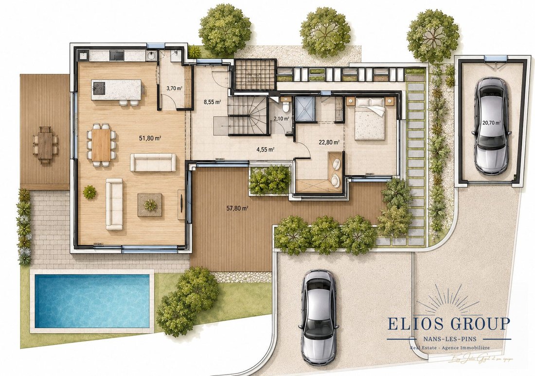 Villa in Montferrier-sur-Lez, Occitania, France 4 - 18586193