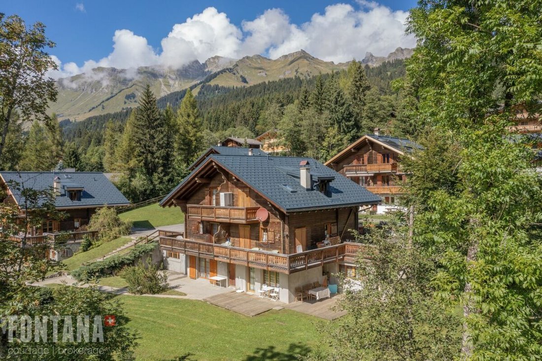 Apartment in Ormont-Dessus, Vaud, Switzerland 1 - 18583323