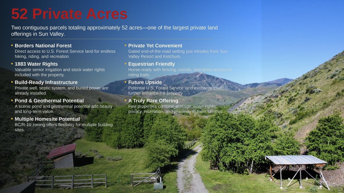 Land in Sun Valley, Idaho, United States 2 - 17399823