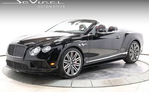 2016 Bentley Continental GT Speed Convertible 2D in Jacksonville, FL, United States 1