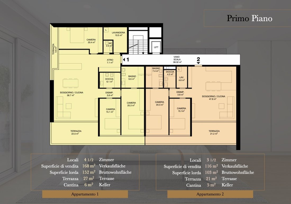 Apartment in Locarno, Ticino, Switzerland 5 - 18581071