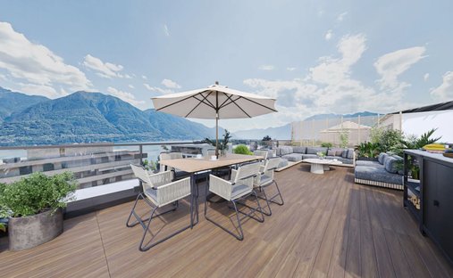 Penthouse in Minusio, Ticino, Switzerland 1