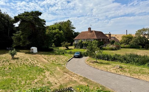 House in Rushmere, Throwley, England 1