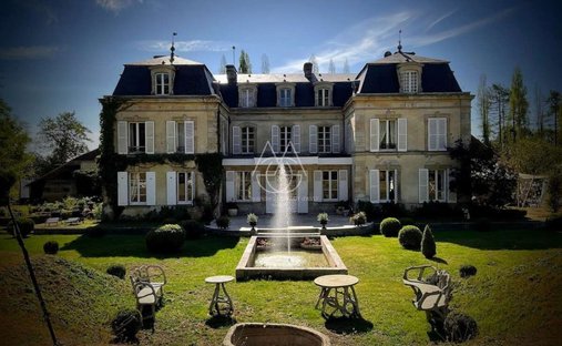 Castillo en Argentan, Normandía, Francia 1