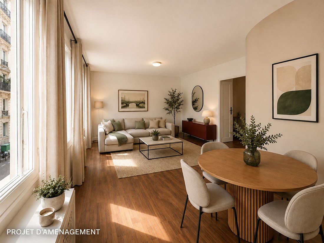 Apartment in La Fourche-Guy Môquet, Paris 17e Arrondissement, Paris 3 - 18582642