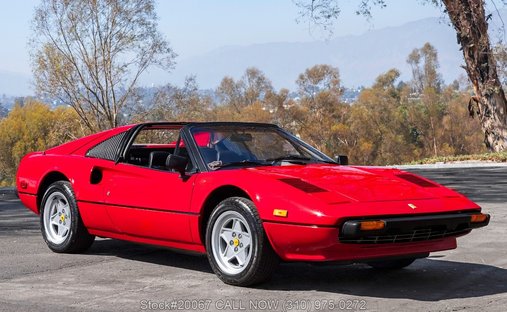 Ferrari 308GTS in Los angeles, ca 1