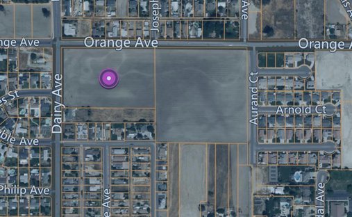 Terreno a Corcoran, California, Stati Uniti 1