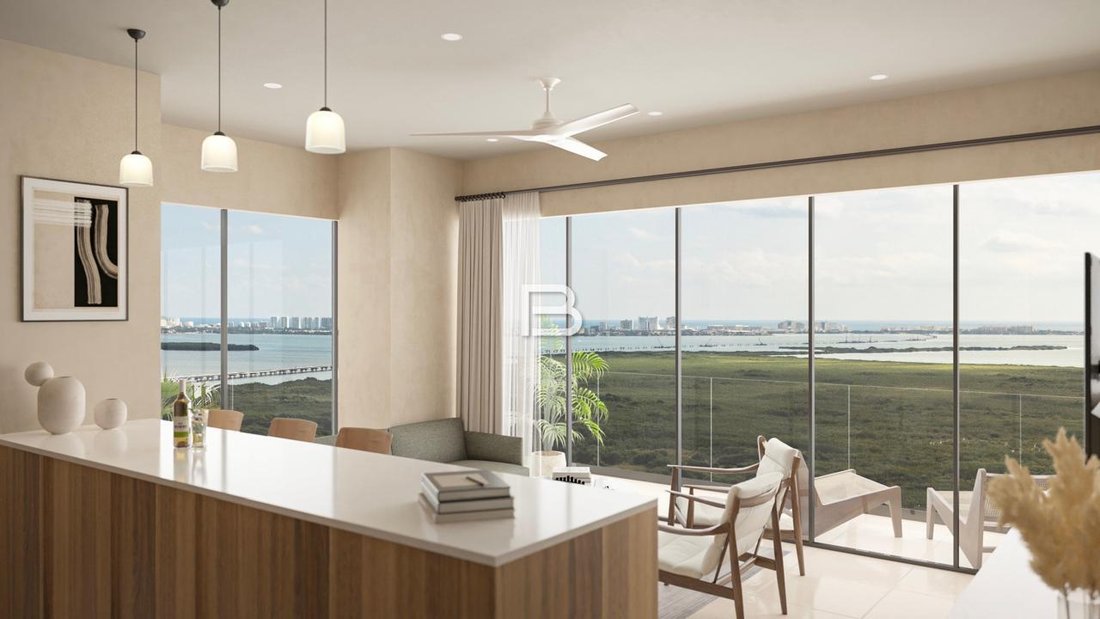Appartement à Cancún, Quintana Roo, Mexique 2 - 18588385