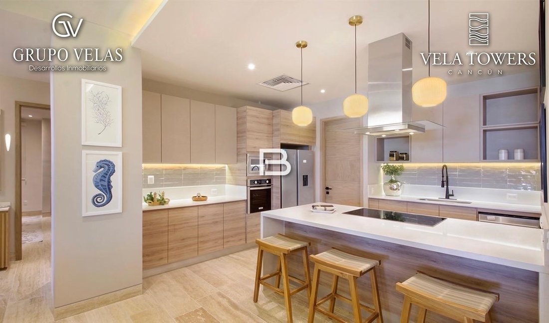 Apartment in Cancún, Quintana Roo, Mexico 3 - 18588356