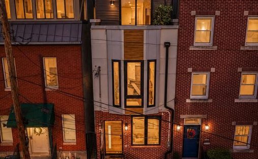 Stadthaus in Philadelphia, Pennsylvania, Vereinigte Staaten 1