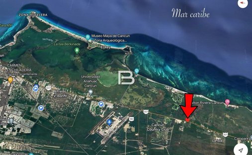 Land in Moon Palace, Quintana Roo, Mexico 1