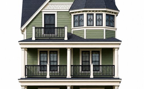 House in Ocean Grove, New Jersey, United States 1