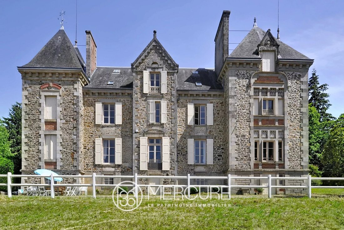 Castle in Saint-Jean-Ligoure, Nouvelle-Aquitaine, France 1 - 17556891