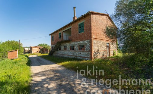 Rancho en Asciano, Toscana, Italia 1