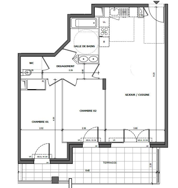 Wohnung in Les Prugnons, Antibes, Frankreich 2 - 18593006