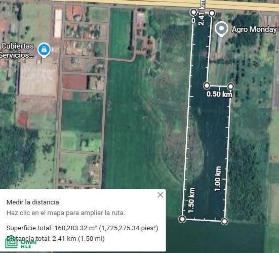 Land in Minga Guazú, Alto Paraná Department, Paraguay 1 - 17815172