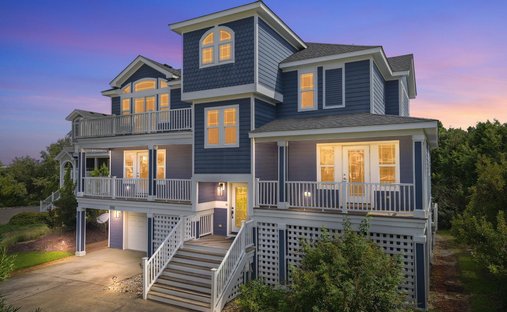 Maison à Kitty Hawk, Caroline du Nord, États-Unis 1