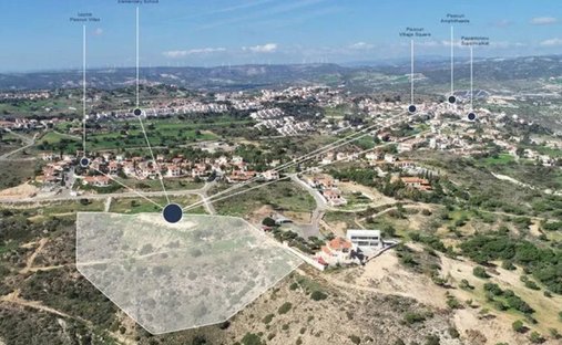Terrain à Pissoúri, Limassol, Chypre 1