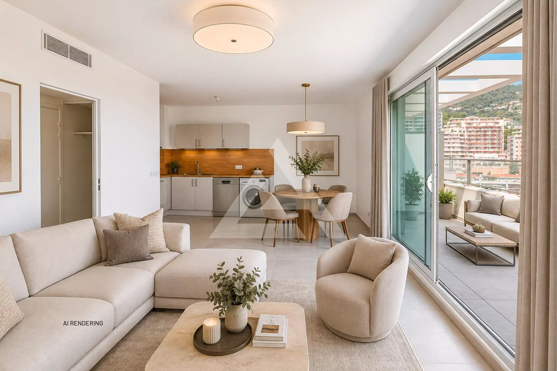 Wohnung in Supérieur, Beausoleil, Frankreich 1 - 18590440