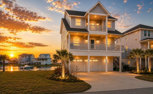 Maison à Galveston, Texas, États-Unis 1