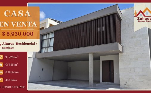 Casa a Santiago, Nuevo León, Messico 1