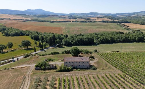 Landhaus in Pienza, Toskana, Italien 1