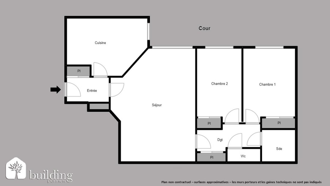 Apartment in Bois de Boulogne, Paris 16e Arrondissement, Paris 3 - 18594802