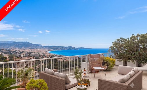 Wohnung in Lanterne, Nizza, Frankreich 1