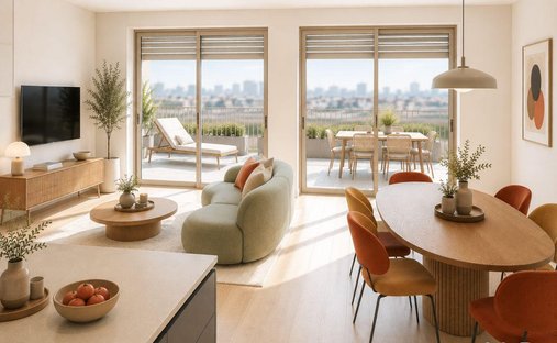 Appartement à Gerland, Lyon 7e Arrondissement, Lyon 1