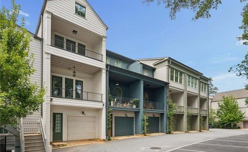 Maison de ville à Atlanta, Géorgie, États-Unis 1