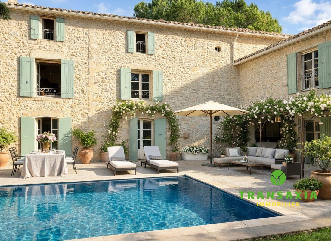 Country House in Uzès, Occitania, France 1 - 18604047