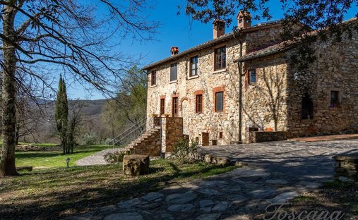 Country House in Montieri, Tuscany, Italy 1