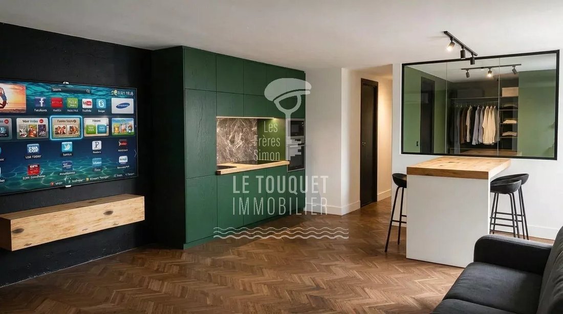 Apartment in Zone Industrielle-Forêt, Le Touquet-Paris-Plage, France 2 - 18515998