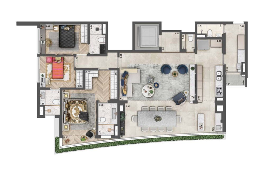 Apartment in São Paulo, State of São Paulo, Brazil 3 - 18598933