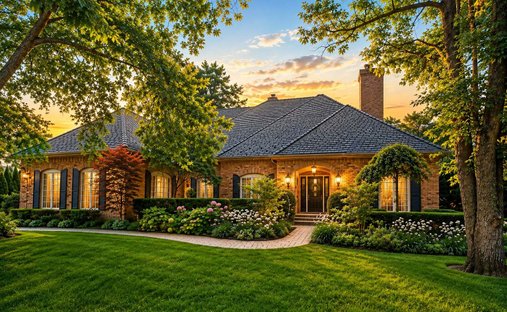 House in Burr Ridge, Illinois, United States 1