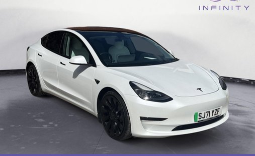 Tesla Model 3 (Dual Motor) Performance Saloon 4dr Electric Auto 4WDE (Performance Upgrade) (449 bhp) in Portsmouth, United Kingdom 1