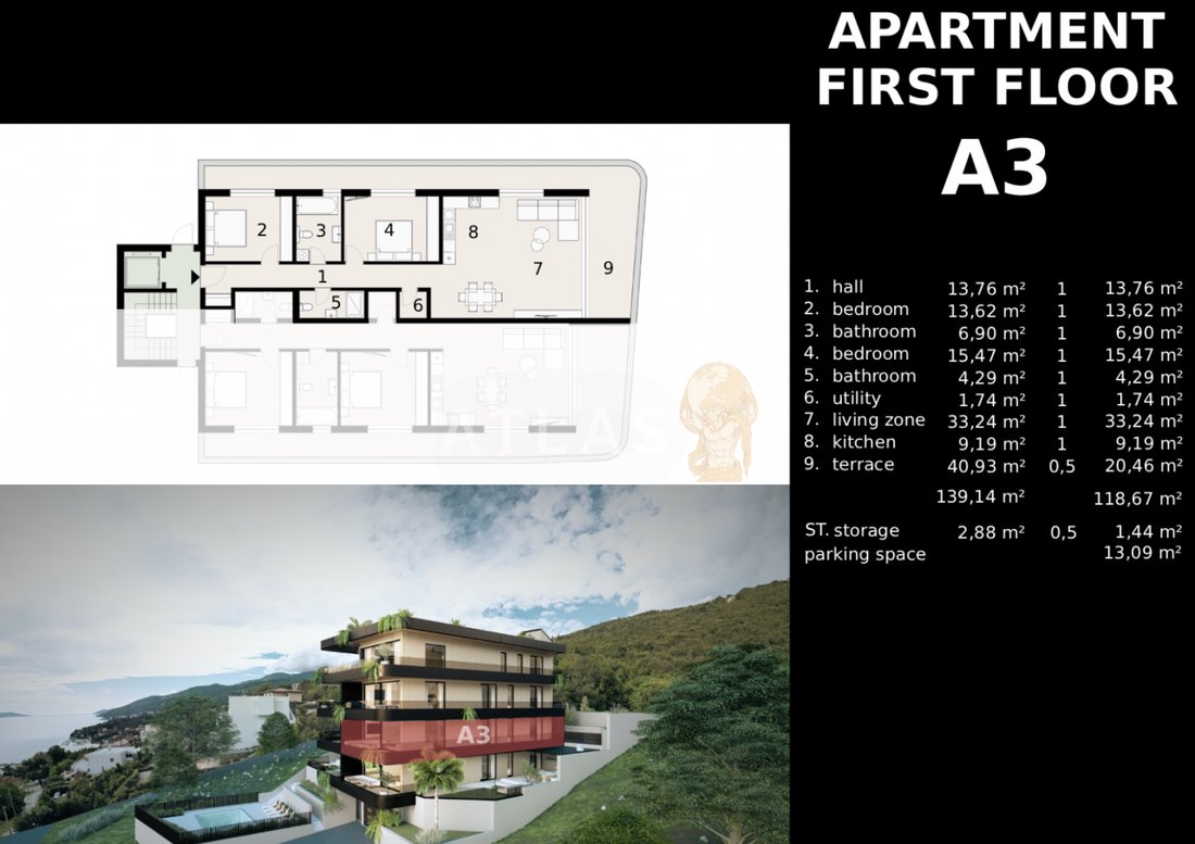 Apartment in Grad Opatija, Primorje-Gorski Kotar County, Croatia 2 - 18577954