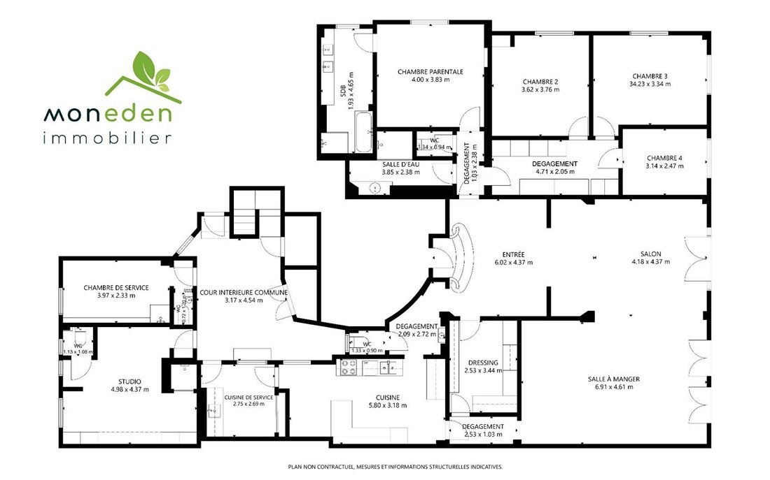 Apartment in La Plaine des Sablons, Neuilly-sur-Seine, France 3 - 18600372