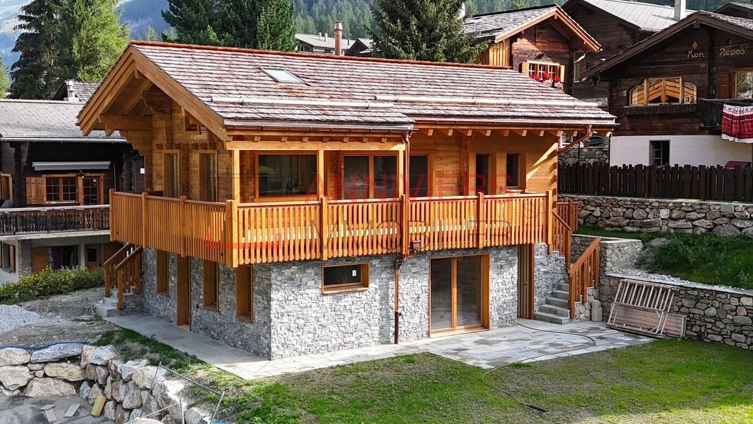Chalet in Ayer, Valais, Switzerland 2 - 18599841