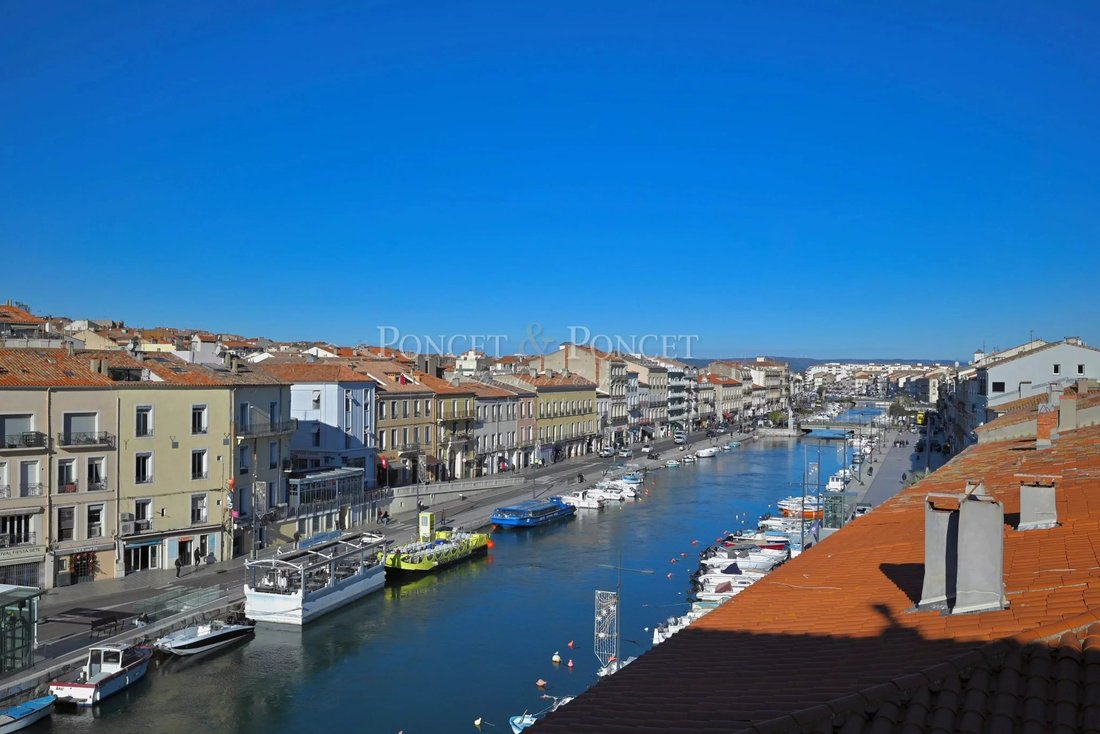 Apartment in Pont de Pierre-Nouveau Bassin, Sète, France 4 - 16955000