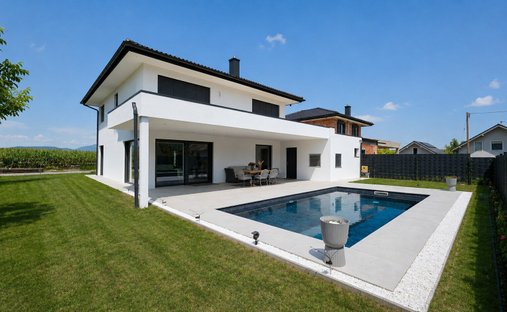 House in Ebenthal in Kärnten, Carinthia, Austria 1