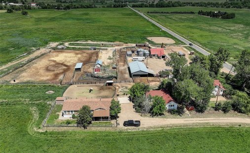 Corps de ferme à Longmont, Colorado, États-Unis 1